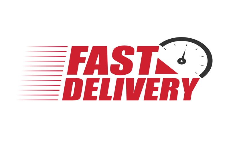 fast delivery on time